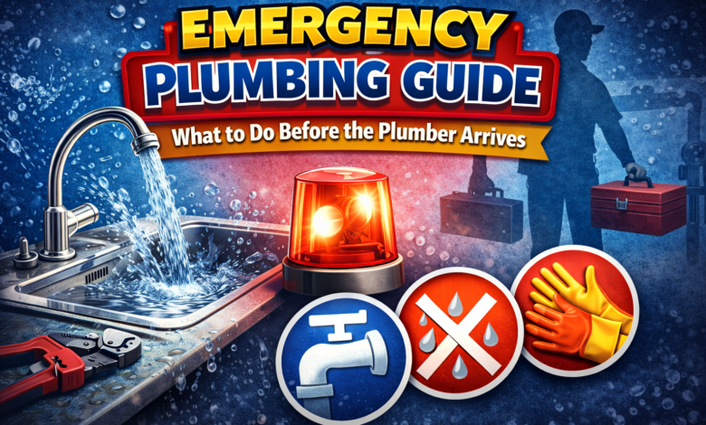 Emergency Plumbing Guide: What to Do Before the Plumber Arrives